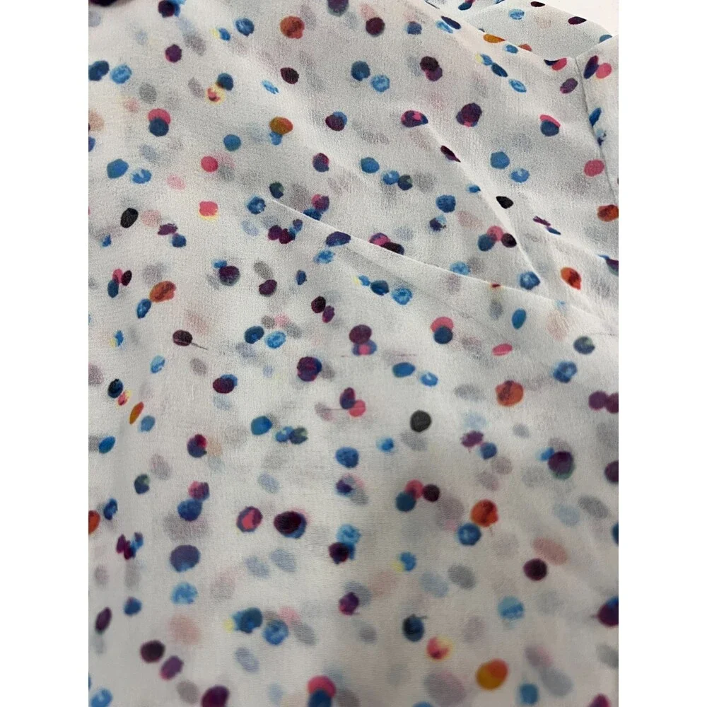 Cabi Women's Confetti Cami Polka Dot V-Neck Tank Top Style 5231 Size XS